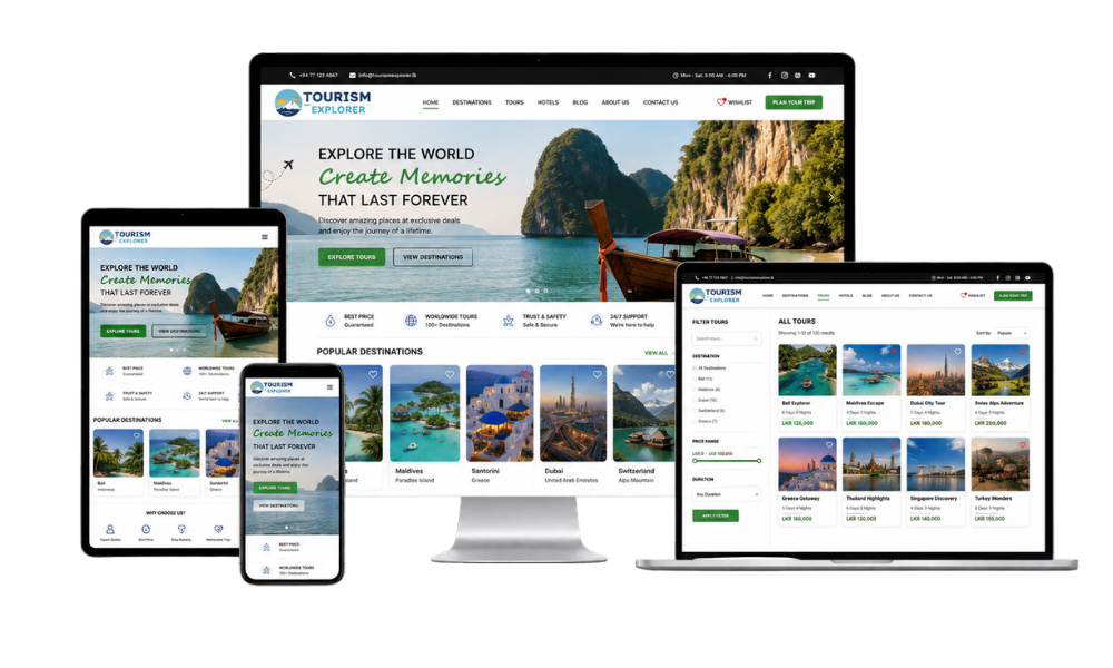 Tourism Website